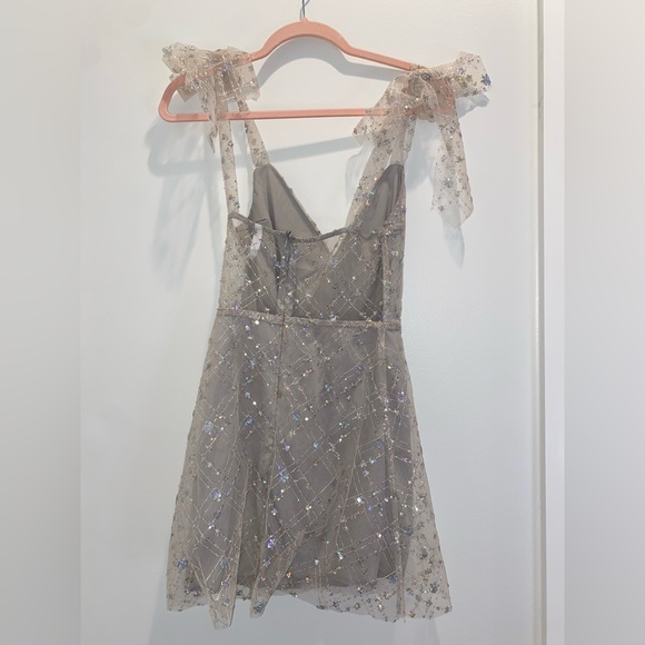 Lucy in the Sky A-Line Mini Dress - Picture 2 of 4